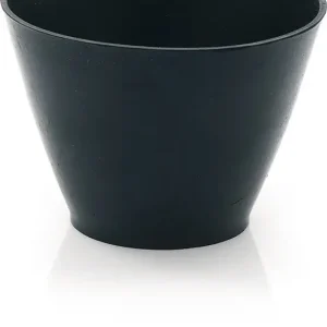 Gipsbecher H.130mm D.oben:125/unten:90mm kon.f.Nitrolacke geeignet TPE schwarz Markenware