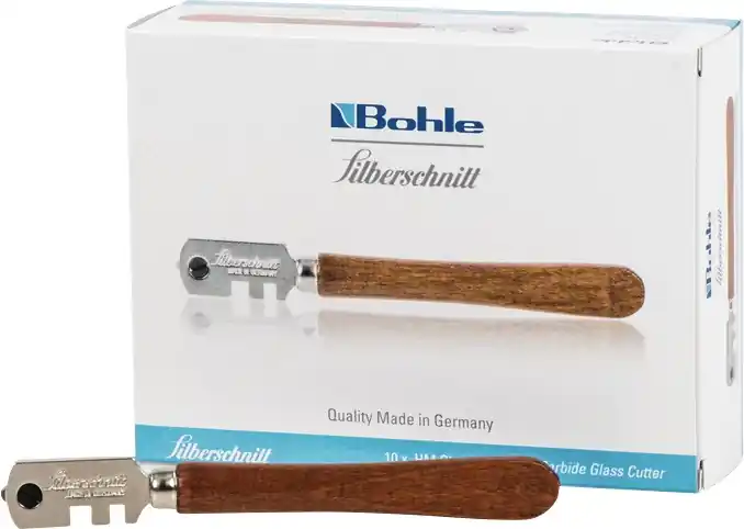 Glasschneider HM Silberschnitt® f.Glasdicken v.3-6mm H-Heft SILBERSCHNITT Begrenztes Angebot
