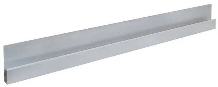 Knallerangebot Alu h-Kartätsche L.1200mm m.Verstärkungswulst Alu.1,6mm