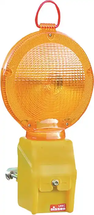 Neue Ware Baustellenwarnleuchte MonoLight LED rot Leuchtenkopf drehb.NISSEN