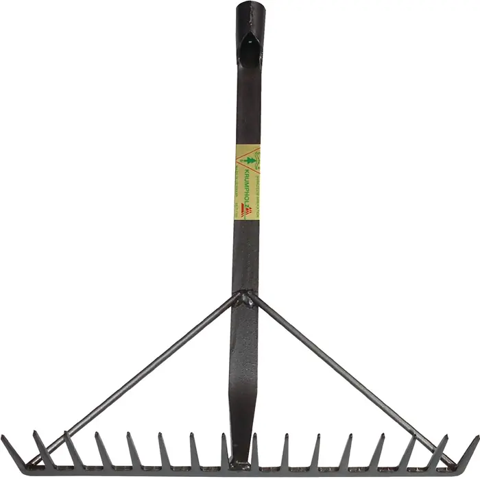 Solange Der Vorrat Reicht Teerrechen B.410mm Anz.Zinken 16 G.1700g KRUMPHOLZ