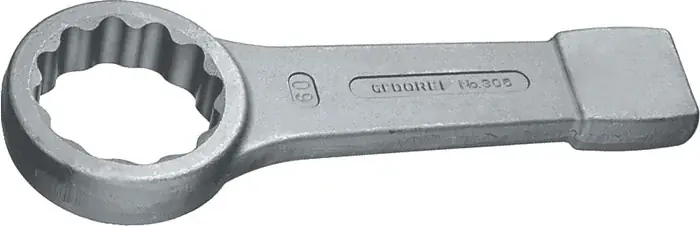 Echt Schlagringschlüssel 306 SW 27mm L.180mm CV-Stahl GEDORE