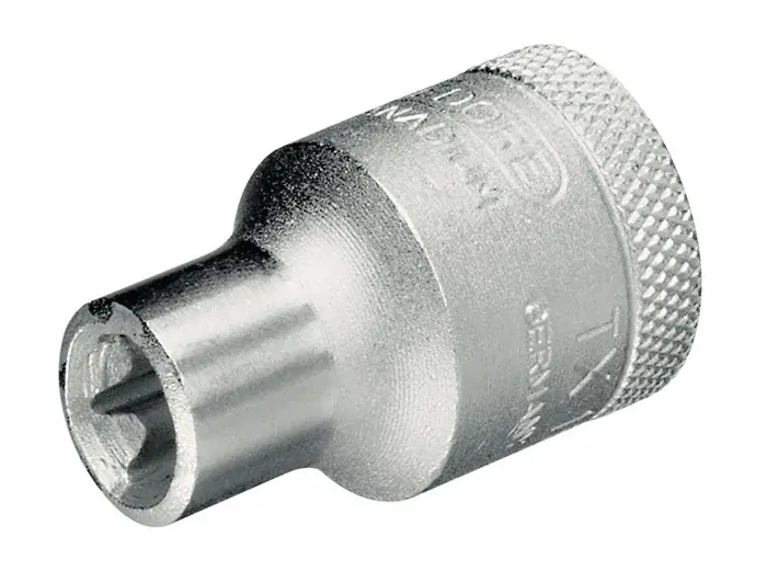 Preis Gesenkt Steckschlüsseleinsatz TX 19 1/2 Zoll E E12 L.38mm GEDORE