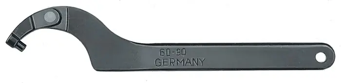 Gelenkhakenschlüssel No.776 C f.AD 60-90mm Zapfen-Ø 6mm AMF Top-Seller