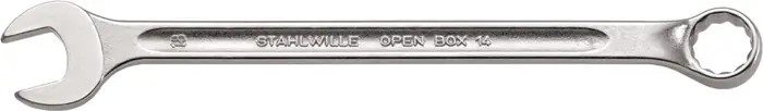Neu Im Sortiment Ringmaulschlüssel OPEN-BOX 14 SW 9mm L.155mm Form B CR-A-STA STAHLWILLE