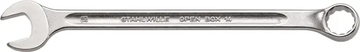 Angebot Ringmaulschlüssel OPEN-BOX 14 SW 18mm L.255mm Form B CR-A-STA STAHLWILLE