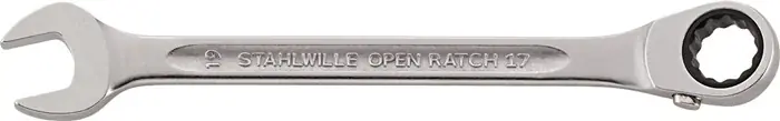 Beliebt Maulringratschenschlüssel OPEN-RATCH 17 SW 19mm L.252mm umschaltbar,Rings.15Grad