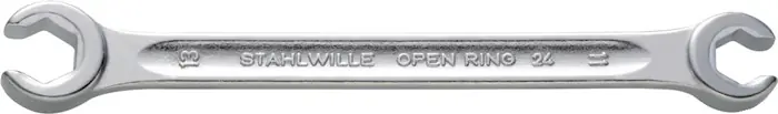 Doppelringschlüssel OPEN-RING 24 12x14mm 180mm m.6kant STAHLWILLE Direktkauf