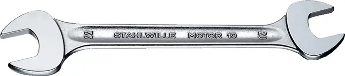 Garantierte Lieferung Doppelmaulschlüssel MOTOR 10 7x8mm L.140mm verchr.STAHLWILLE