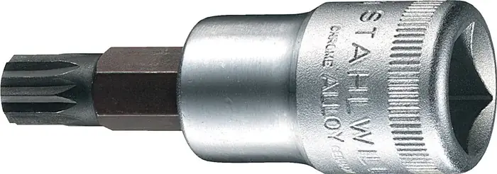 Steckschlüsseleinsatz 54 X 1/2 Zoll Innen-Vielzahn M12 L.60mm STAHLWILLE Kracherpreis