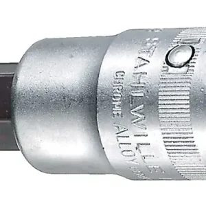 Steckschlüsseleinsatz 59 3/4 Zoll Innen-6-kant SW 19mm L.80mm STAHLWILLE Super-Preis