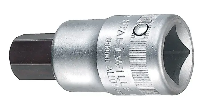 Steckschlüsseleinsatz 59 3/4 Zoll Innen-6-kant SW 19mm L.80mm STAHLWILLE Super-Preis