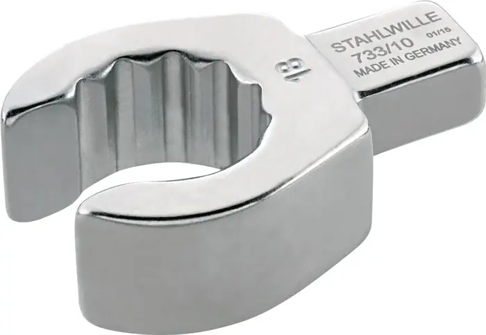 Garantierte Lieferung Einsteckringschlüssel 733/10 19 SW 19mm 9x12mm CR-A-STA STAHLWILLE