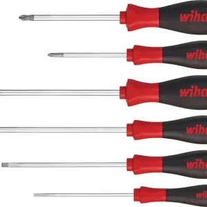Schraubendrehersatz 302 HK6 SO 6-tlg.Schlitz/PH Mehrkomponentengriffen Top-Angebot