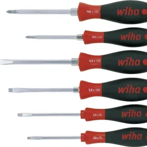 Bestseller Schraubendrehersatz 530 ZK6 6-tlg.Schlitz/PZD Mehrkomponentengriffen