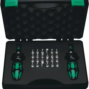 Top-Seller Drehmomentschraubendrehersatz 7440/41 26-tlg.0,3-3 Nm einstellb.WERA
