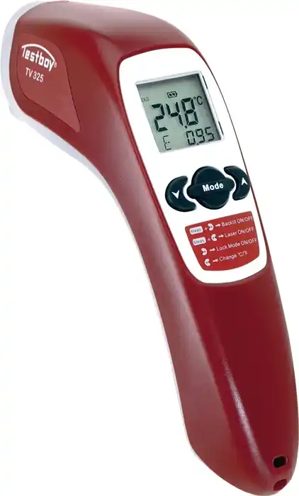 Rabatt Infrarotthermometer TV 325 -60 b.500GradC 2xTyp AAA TESTBOY