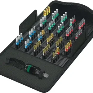 Jetzt Kaufen Bitsortiment Bit-Safe 61 BiTorsion 1 61-tlg.Schlitz/PH/PZD/TX/6Kt.WERA