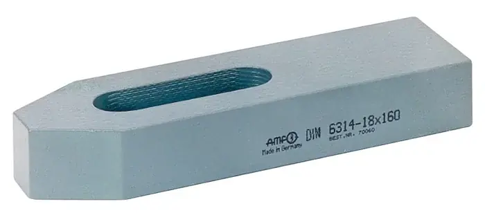 Abverkauf Spanneisen DIN 6314 f.T-Nut 12+14+16mm L.100mm AMF