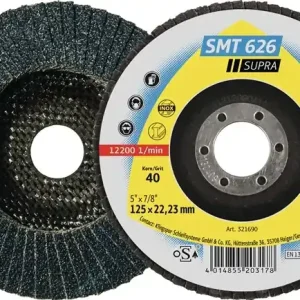 Fächerscheibe SMT 626 Supra D.125mm K.80 6Grad kon.INOX ZK VE: 10 Stück Zertifiziert