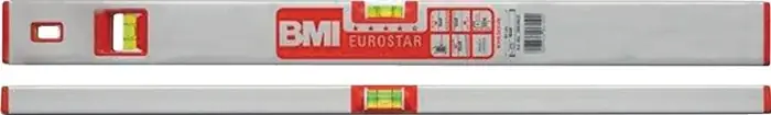 Wasserwaage EUROSTAR 690 E 30cm Alu.silber ± 0,5mm/m BMI Bestpreis