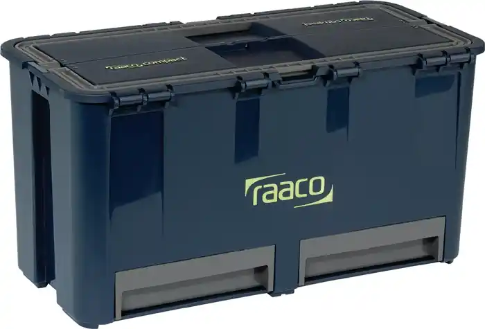 Werkzeugkoffer Compact 27 B474xT239xH250mm 6 Einst.fächer PP RAACO Aktuell