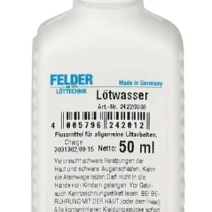 Sichere Zahlung Lötwasser 50 ml FELDER VE: 5 Stück