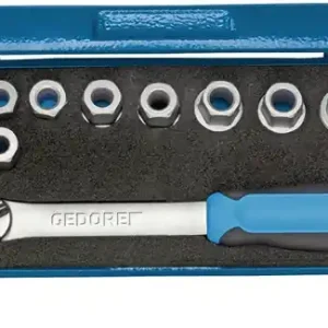 Steckschlüsselsatz 19 SKU-20 14-tlg.1/2 Zoll SW 10-24mm Z.60 6KT GEDORE Beliebt