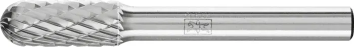 Frässtift WRC D.8mm Kopf-L.20mm Schaft-D.6mm HM Verz.3 PLUS PFERD Top-Seller