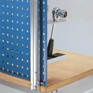 Rabatt Werkbankhalterung f.Platten-L.1500/2000mm f.Loch-/Schlitzplatten Rasterplan