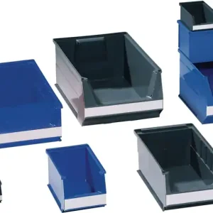 Sichtlagerkasten L350/300xB210xH200mm PE blau LOCKWEILER VE: 10 Stück Sofort Bestellen