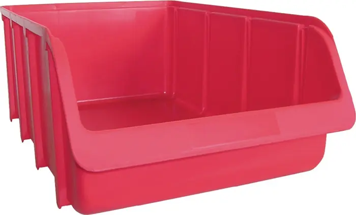 Sichtlagerkasten L489/422xB312xH184mm PP rot stapelbar HÜNERSDORFF VE: 7 Stück Aktuell