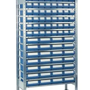 Steckregal H2000xB1000xT300mm Grundregal 14 Stahlböden 56 x 1,28 x 2 Jetzt Bestellen