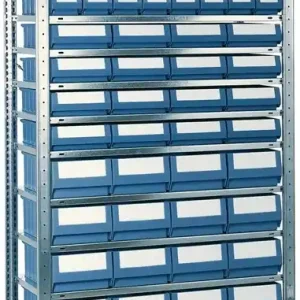 Neue Kollektion Steckregal H2000xB1000xT400mm Anbauregal 12 Stahlböden 32 x 4,16 x 5,16 x 6