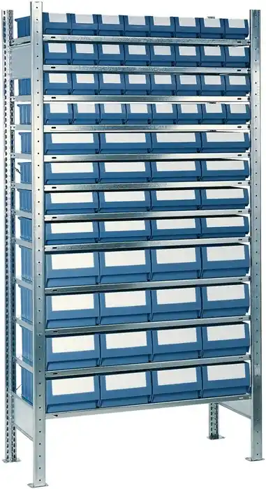 Neue Kollektion Steckregal H2000xB1000xT400mm Anbauregal 12 Stahlböden 32 x 4,16 x 5,16 x 6