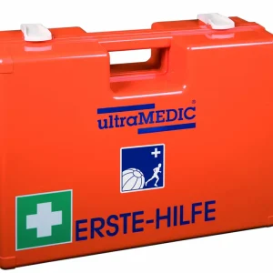 Markenprodukt Erste-Hilfe-Koffer ultraBOX "SPORT", mit Spezialfüllung, orange