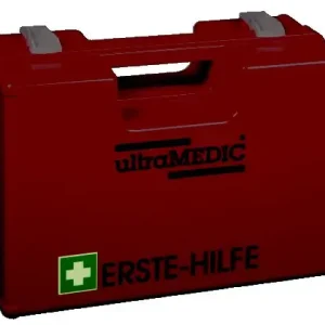 Erste-Hilfe-Koffer ultraBOX "BASIC BRIGHT", mit Füllung DIN 13157, orange Garantierte Lieferung