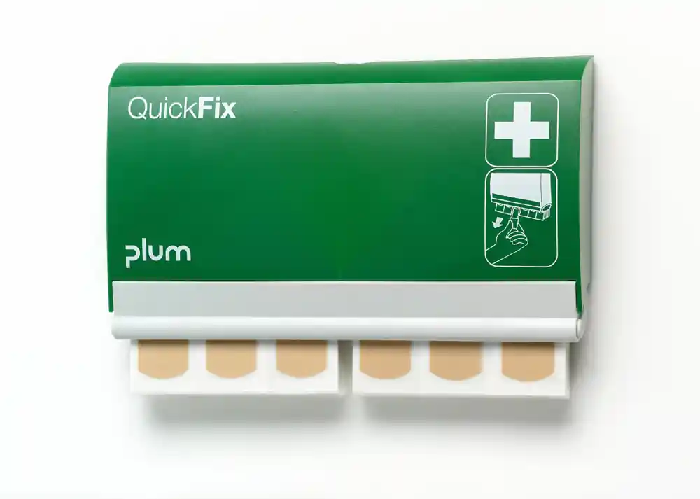 Sichere Zahlung Pflasterspender QuickFix