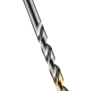 Preis Gesenkt Spiralbohrer DIN 338 TypN A002 D.13/64 " HSS profilgeschl.Blank/TiN Zyl.schaft VE: 10 Stück