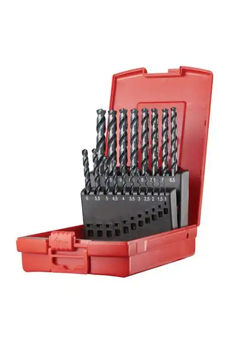 Jetzt Kaufen Spiralbohrersatz A188 DIN 338 Typ W D.1-10x0,5mm HSS 19tlg.Ku.-Kass.DORMER