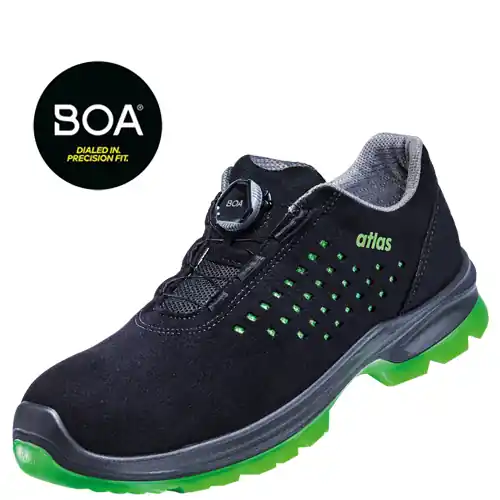 Atlas Halbschuh SL 9205 XP BOA green 2.0,W12 ESD Preisreduziert
