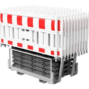 Schneller Versand Schrankenzaun Set Typ 4