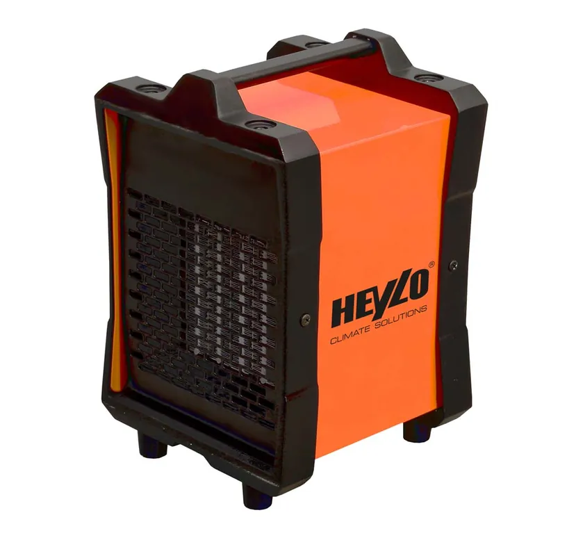 Heylo DE2XL 2 KW Elektroheizer Heizgerät Bauheizung Heizer 2000 W Solange Der Vorrat Reicht