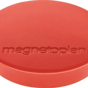 Top-Preis Magnet Basic D.30mm rot MAGNETOPLAN VE: 10 Stück