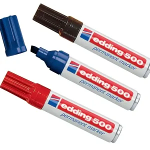 Permanentmarker 500 blau Strich-B.2-7mm Keilspitze EDDING VE: 10 Stück Preisreduziert
