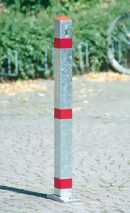 Sperrpfosten STA silber kippbar,z.Aufdübeln URBANUS Finale Aktion