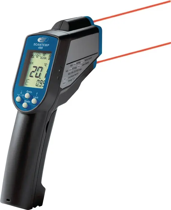 Infrarotthermometer -60 bis+1000GradC 2xTyp AAA TFA Zertifiziert