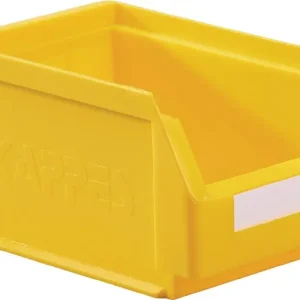 Günstig Sichtlagerkasten L230xB140xH130mm PE gelb RASTERPLAN