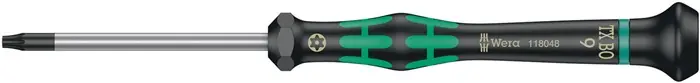 Sofort Bestellen Elektronik-Feinmechanik-Schraubendreher 2067 T-BO 9 Klingen-L.60mm WERA