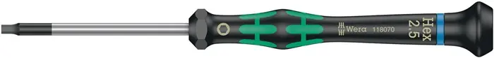 Bestseller Elektronik-Feinmechanik-Schraubendreher 2054 6-KT.2,5mm Klingen-L.60mm WERA